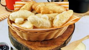 Bolo frito de tapioca