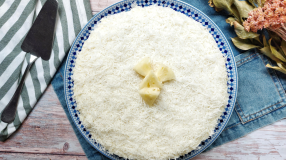 Bolo gelado de abacaxi