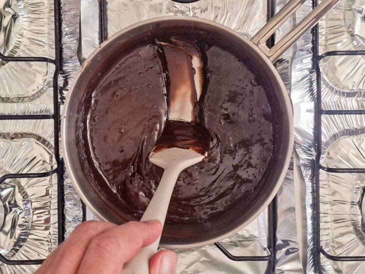 Brigadeiro na panela.