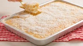 Bolo gelado de coco rápido