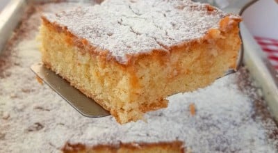 Bolo gelado de leite em pó