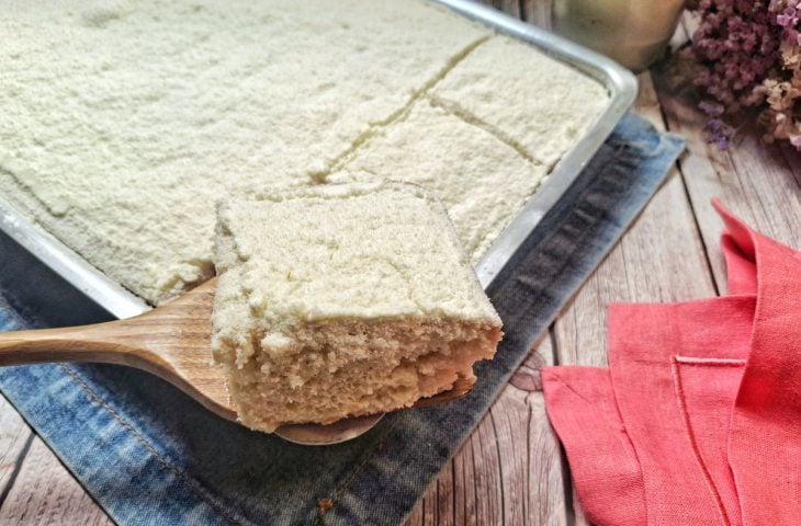 Bolo gelado de leite Ninho