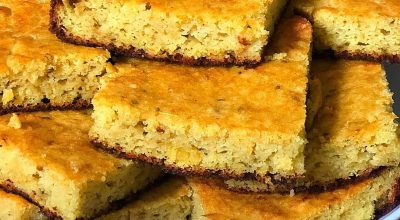 Bolo low carb com erva-doce