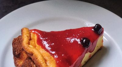 Bolo nuvem de iogurte