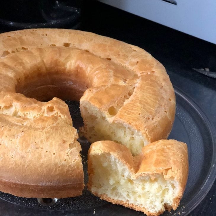 Bolo de pão de queijo fit