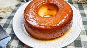 Bolo queijadinha de liquidificador