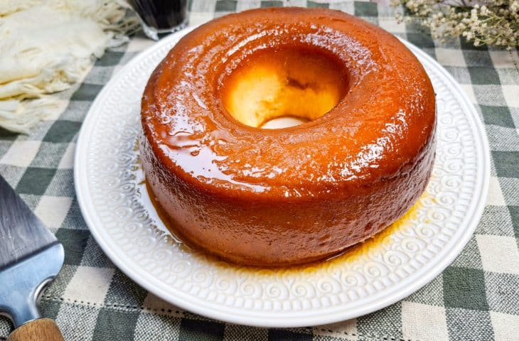 Bolo queijadinha de liquidificador