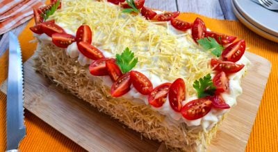 Bolo salgado de atum