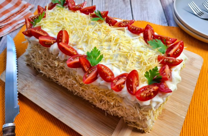 Bolo salgado de atum