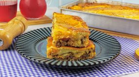 Bolo salgado de carne moída