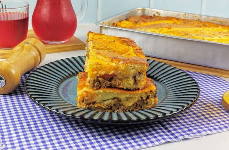 Bolo salgado de carne moída