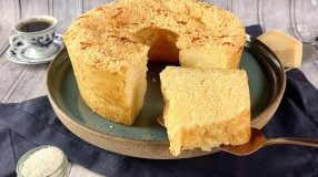 Bolo salgado de tapioca