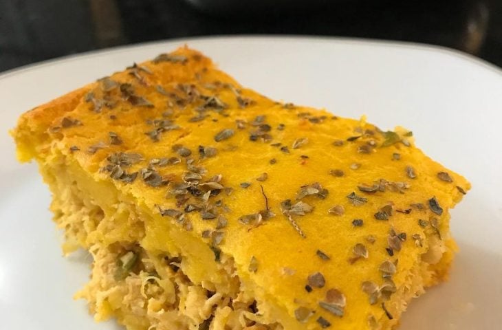 Bolo salgado sem glúten