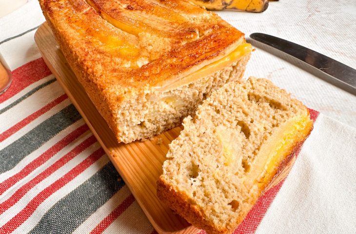 Bolo saudável de banana
