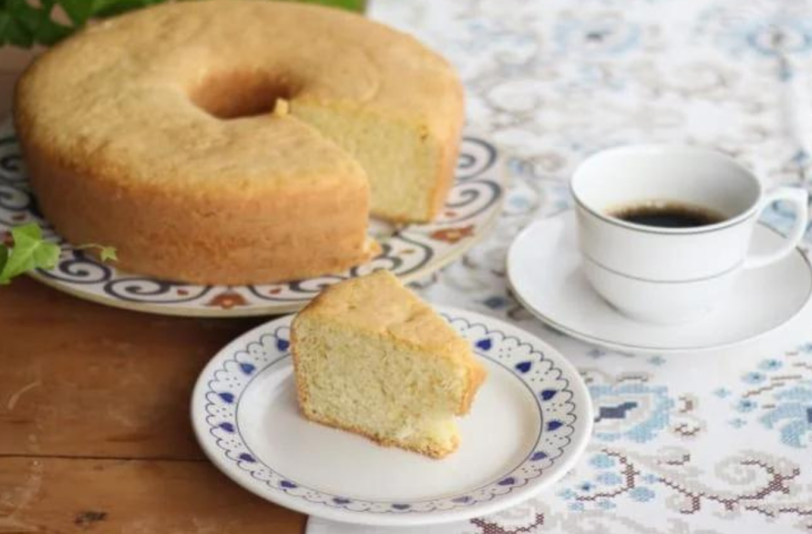 Bolo simples para café