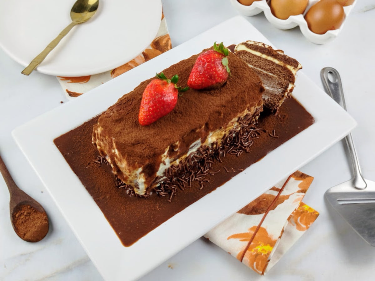 Bolo tiramisu