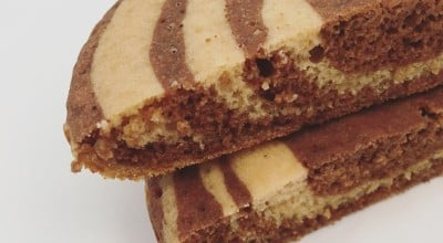 Bolo zebra de frigideira