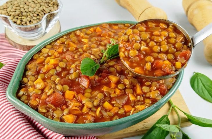 Bolonhesa de lentilha
