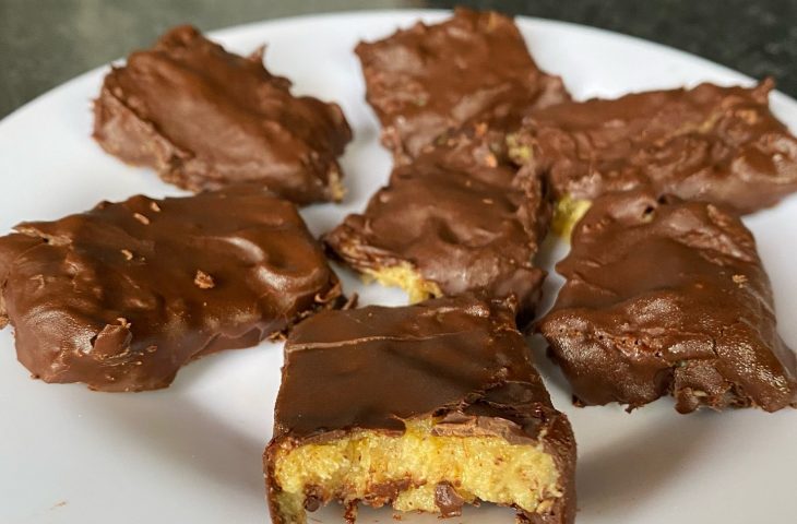 Bombom de banana zero açúcar