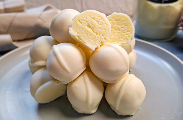 Bombom de leite em pó zero açúcar