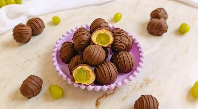 Bombom de uva tradicional