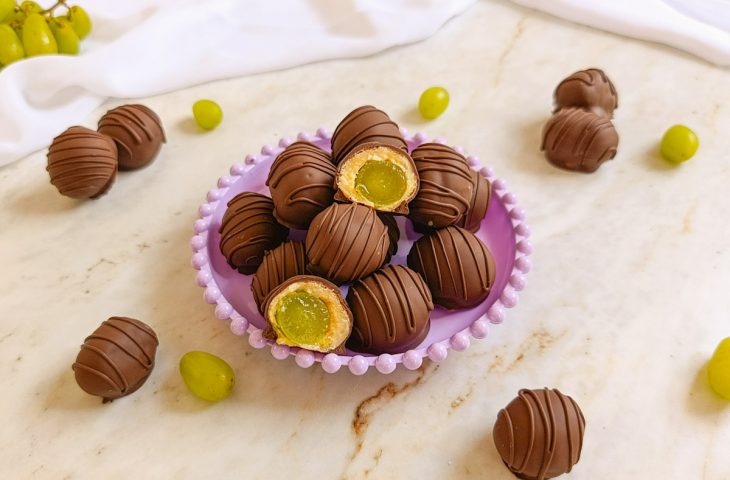 Bombom de uva tradicional