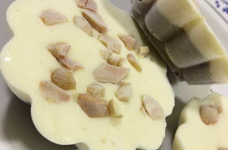Bombom gelado proteico