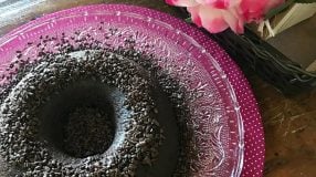 Brigadeirão de café no micro-ondas