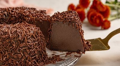 Brigadeirão de chocolate