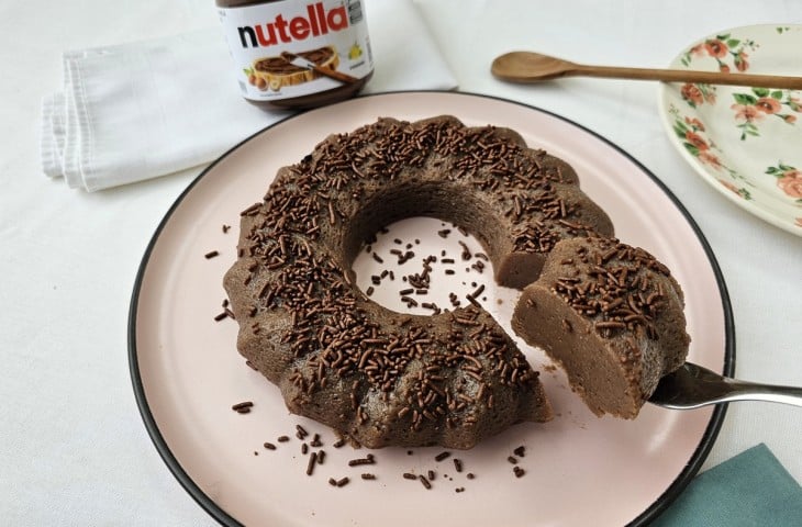 Brigadeirão de Nutella fácil