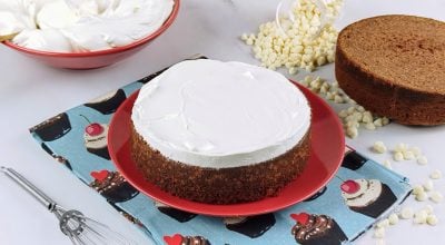 Brigadeiro branco para bolo