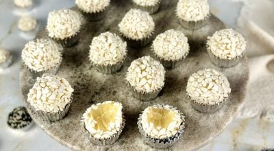 Brigadeiro branco simples