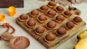 Brigadeiro de banana fit