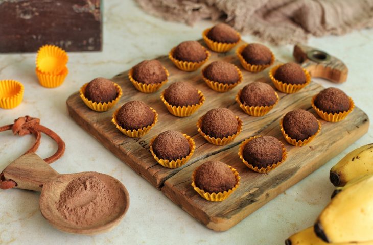 Brigadeiro de banana fit