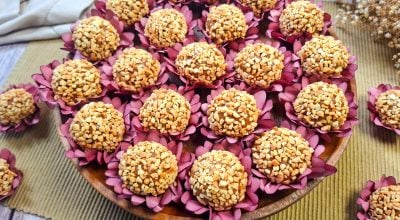 Brigadeiro de caramelo salgado