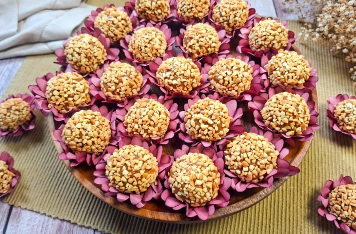 Brigadeiro de caramelo salgado