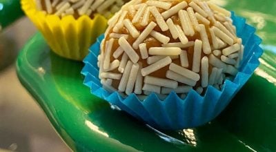 Brigadeiro de caramelo salgado