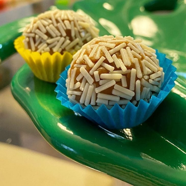 Brigadeiro de caramelo salgado