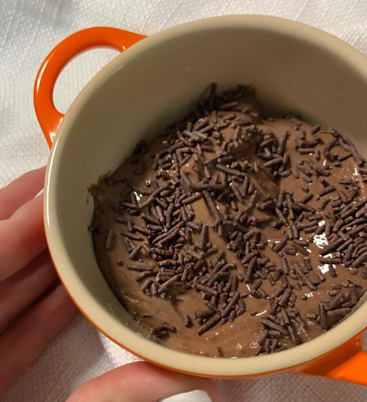 Brigadeiro de colher sem leite condensado