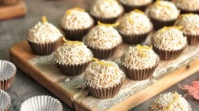 Brigadeiro de limão-siciliano