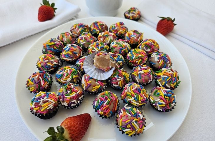 Brigadeiro de morango