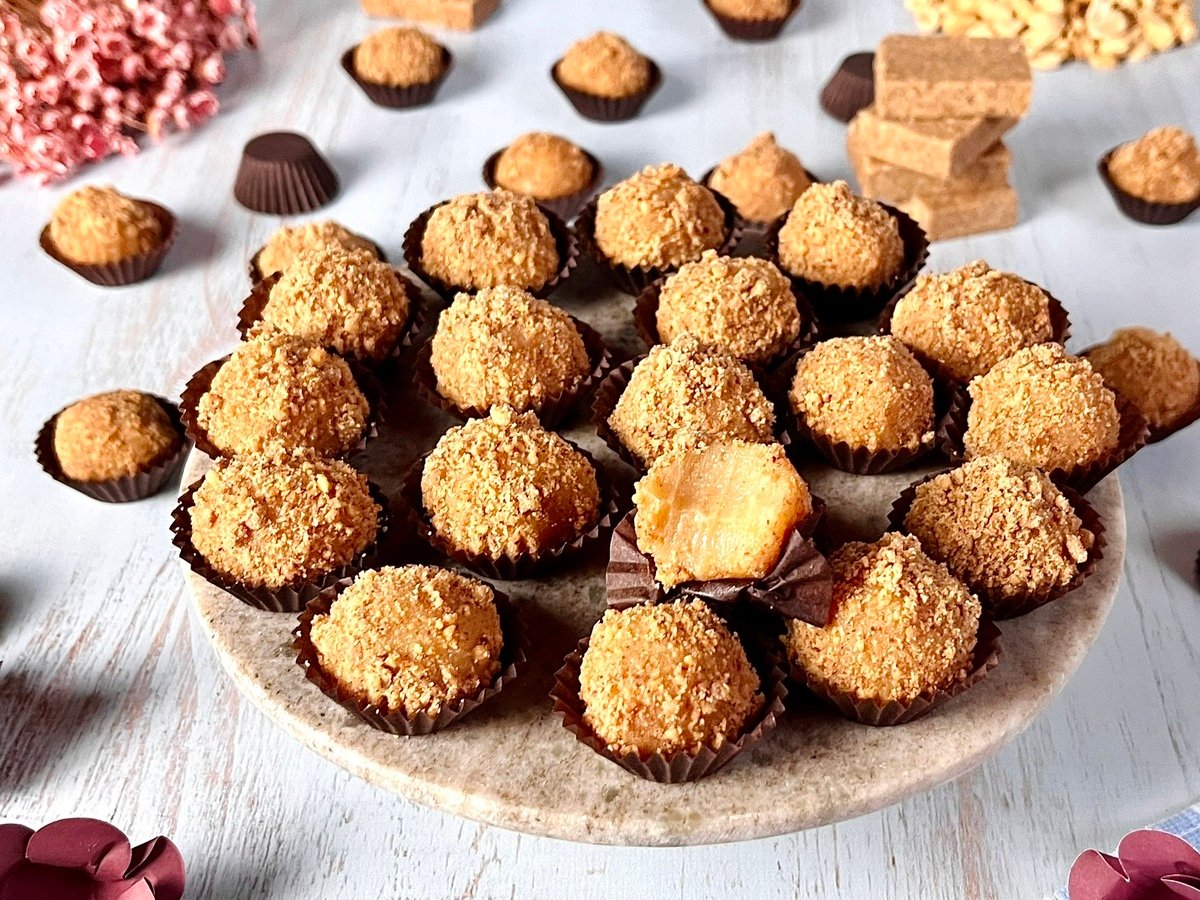 Brigadeiro de paçoca