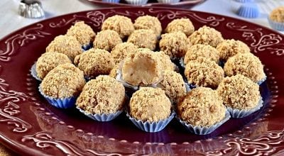 Brigadeiro de paçoca de amendoim