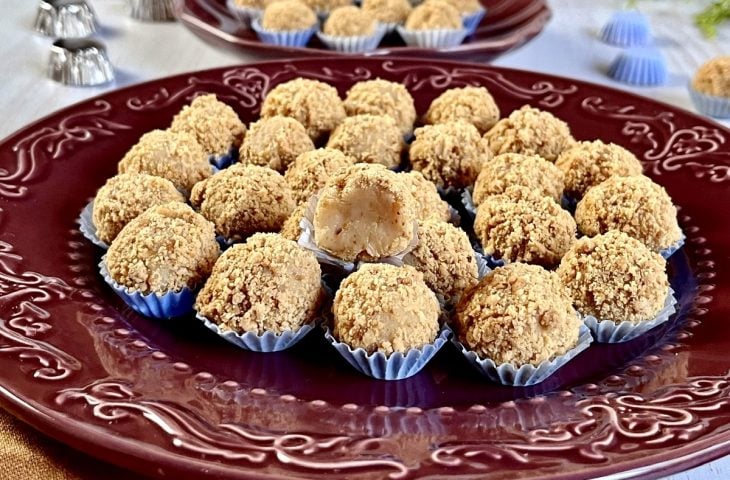 Brigadeiro de paçoca de amendoim