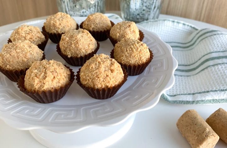 Brigadeiro de paçoca fácil