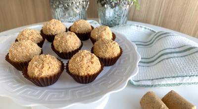Brigadeiro de paçoca fácil