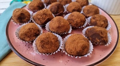 Brigadeiro fit com 3 ingredientes