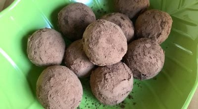 Brigadeiro fit com tâmaras