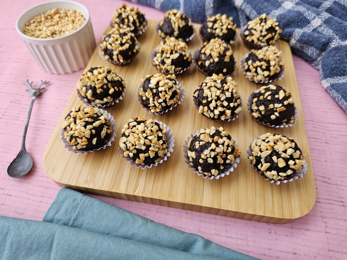 Brigadeiro fit de pasta de amendoim