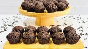 Brigadeiro gourmet de chocolate
